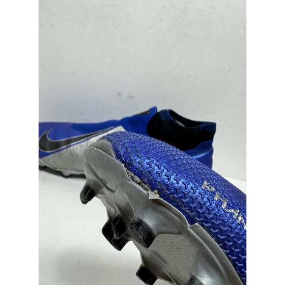Nike Phantom VSN Vision Elite DF FG Soccer Cleats AO3262-400 Blue Size 11.5 - Picture 4 of 10